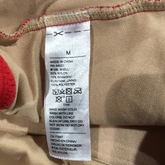 Old Navy Cherry Red Ribbed One Piece Swimsuit Medium - Picture 7 of 9